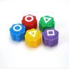 Devil Gonggi Game Set, Stones Plastic Playing Pieces with Storage Case, Squad Traditional Korean Game 1 Set (5 Pieces with Box) view 1