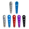 37mm 23T 24T 25T Metal Servo Arm Extension Servo Horn for 1/10 RC Crawler Car Boat for HSP Wltoys Axial SCX10 Parts(24T Blue 1pcs) view 2