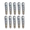 37mm 23T 24T 25T Metal Servo Arm Extension Servo Horn for 1/10 RC Crawler Car Boat for HSP Wltoys Axial SCX10 Parts(25T Silver 10pcs) view 1