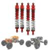 4Pcs Metal Shock Absorber Damper for Axial RBX10 Ryft 1/10 RC Crawler Car Upgrade Parts Accessories(Black) view 4