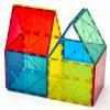 Gemmicc 12 PCS Large Magnetic Tiles,Jumbo Magnet Base Plates,STEM Magnetic Building Blocks for Kids Boys Girls view 1
