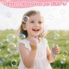LovesTown 32Pack Bubbles Party Favors Supplies for Kids, Mini Bubble Wand Toys for Goodie Bag Stuffers Fillers, Themed Birthday, Prize Box Toys for Kids Classroom view 2