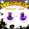 24 Pcs Halloween Rubber Ducks,Halloween Ducks Bath Toys for Kids,Halloween Party Favors Supplies,Goodie Bags Fillers Stuffers for Halloween Decor,Baby Showers,Birthday Gifts(Halloween) view 2
