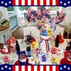 24Pcs Patriotic Rubber Ducks,4th of July Rubber Ducks for Jeeps,USA Memorial Day Independence Day Party Favors,Mini Duck for Baby Showers Bath Toys Gifts view 4