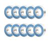 6900RS Bearing 10PCS 10x22x6 Mm ABEC-3 Hobby Electric RC Car Truck 6900 RS 2RS Ball Bearings 6900-2RS Blue Sealed - Assortment Gasket Kit view 3