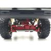DAIHAOUU for WPL 1/10 C74 1/16 C14 C24 C34 C54 B14 B24 Metal Front Rear Axle and Drive Shaft Servo Arm Set RC Car Upgrade Parts Accessories(Red) view 2