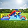 Inflatable Water Slide, 10 in 1 Water Park Bounce House with 650W Blower, Dual Splash Pool, Water Cannon, Basketball & Soccer, Water Slides Bouncy Castle for 3-10 Kids Outdoor Backyard (19x17x8 Ft) view 3
