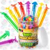 LovesTown 32Pack Bubbles for Kids Party Favors, 8Styles Dinosaur Mini Bubbles Wands, Classroom Giveaways, Carnival Prizes, Birthday Treats Supplies, Party Goodie Bag Stuffer Fillers for Toddlers view 1