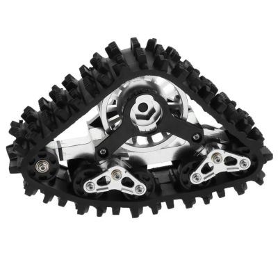 1/10 RC Crawlers Model Track Snow Tire Wheel for Axial SCX10 Parts