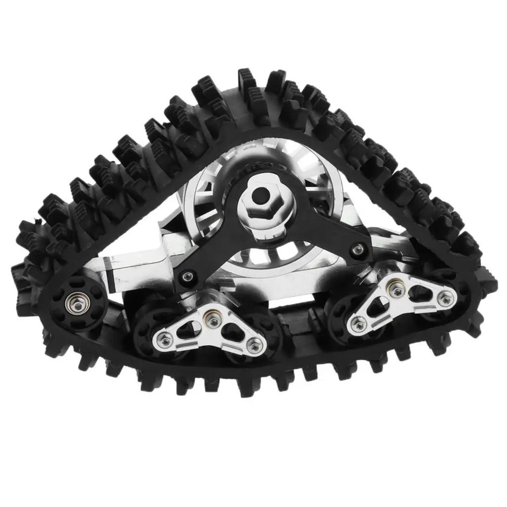1/10 RC Crawlers Model Track Snow Tire Wheel for Axial SCX10 Parts