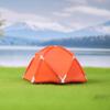 1/18 1/24 1/43 1/64 1/87 Scale Camping Tent Miniature Scene Decor, Miniature Decoration Accessories, Dollhouse Outdoor Accessories Furniture Tent, Miniature Toy Furnishing (1/87 Orange) view 1