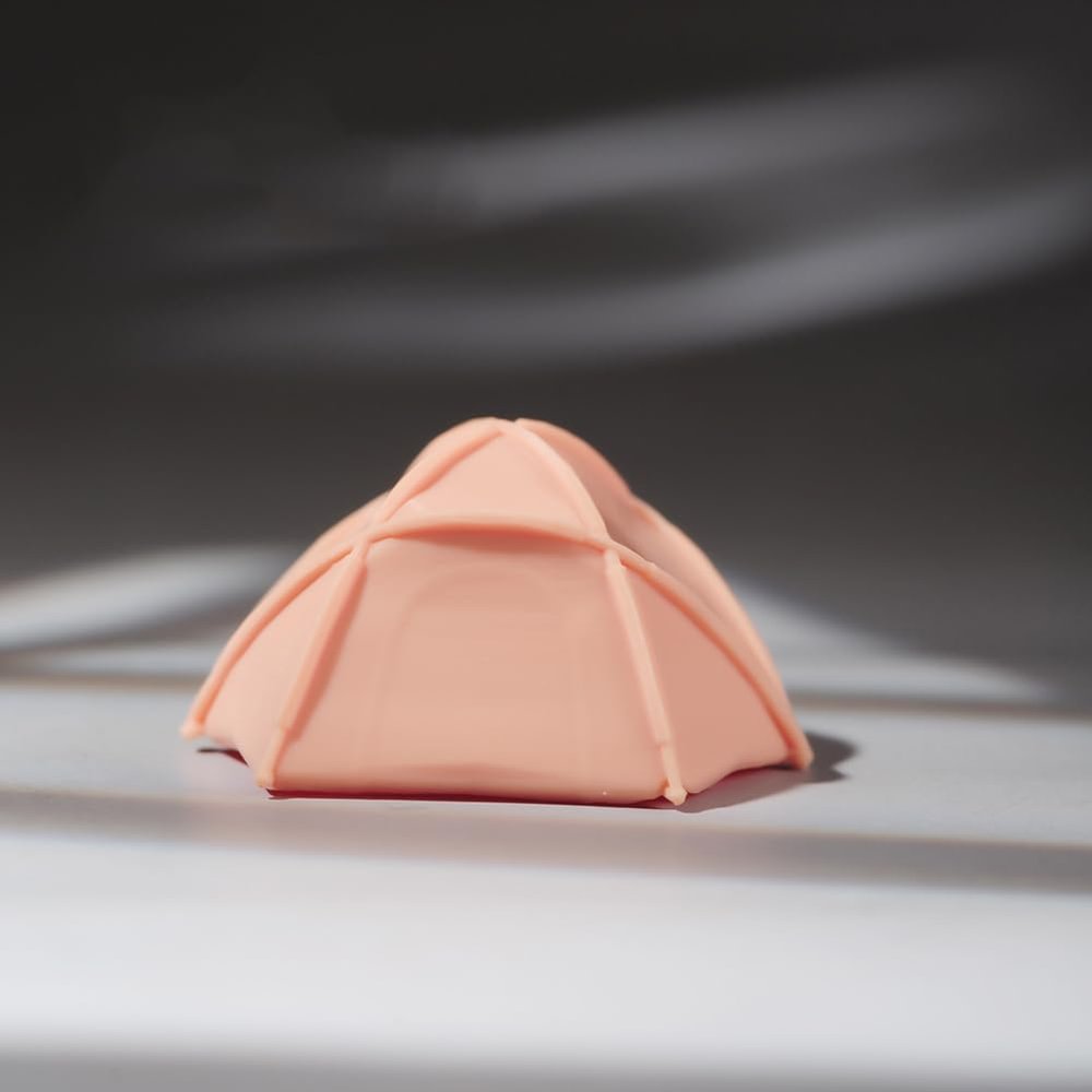 1/18 1/24 1/43 1/64 1/87 Scale Camping Tent Miniature Scene Decor, Miniature Decoration Accessories, Dollhouse Outdoor Accessories Furniture Tent, Miniature Toy Furnishing (1/87 unpainted)