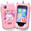Lapare Kids Smartphone Toy, Toddler Learning Toy Phone with Dual Camera, Game, Music Player, Christmas Birthday Gifts for Girls Age 3-8 view 1