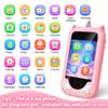 Lapare Kids Smartphone Toy, Toddler Learning Toy Phone with Dual Camera, Game, Music Player, Christmas Birthday Gifts for Girls Age 3-8 view 2