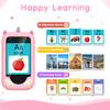 Lapare Kids Smartphone Toy, Toddler Learning Toy Phone with Dual Camera, Game, Music Player, Christmas Birthday Gifts for Girls Age 3-8 view 4