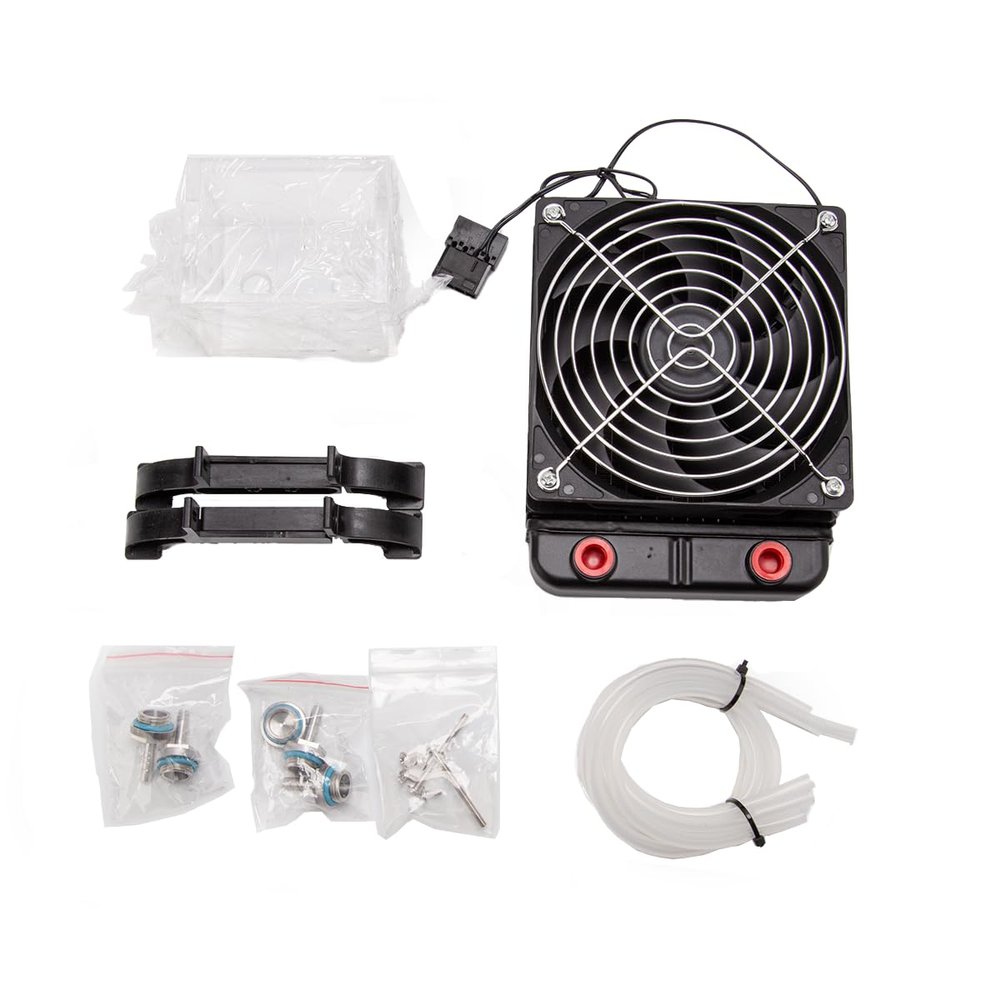 MechPuConToy Metal Water Cooling Radiator for FS-V800WGPC V8 Gasoline Engine Model