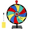 12 Slots Slots Prize Wheel Spinner with Stand, 12 Inch Spinning Wheel for Prizes, Storable Prize Wheel Spinner, Wheel of Fortune Wheel Spinner, Spin Wheel for Trade Shows for Family Party Games view 1