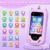 Lapare Kids Smart Phone for Girls, Christmas Birthday Gifts for 3-10 Year Old Kids Toy Cell Phone, 2.8" Touchscreen Toddler Learning Play Toy Phone with Dual Camera, Game, Music Player and More (32GB) view 2