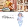 10inch Reborn Dolls Soft Silicone Delicate Facial Details Washable Lifelike Baby Doll Toy with Pajamas (10inch Blue boy with Eyes Closed) view 4
