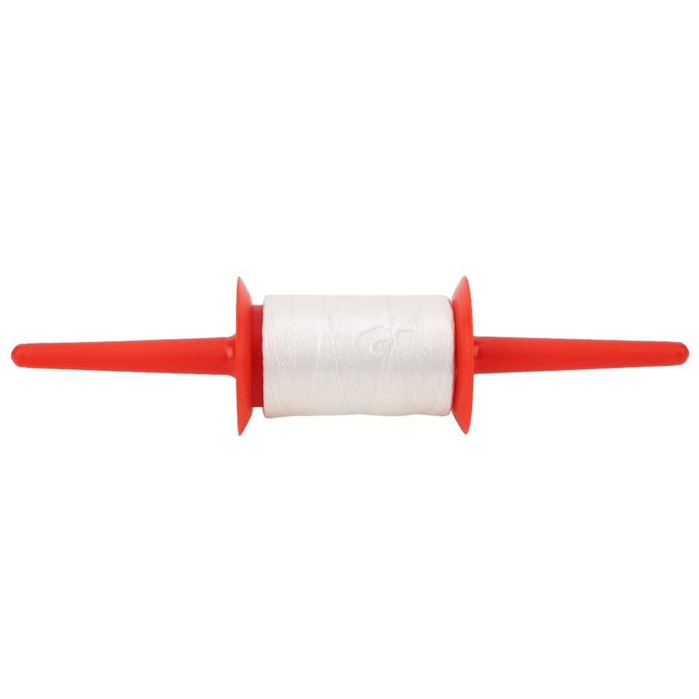 150M Red String Kite Fly Tool Spool Made of Polyester Plastic - Enjoyable Beach Vacation Accessory