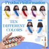 Bememo 150 Pcs Mini Jesus Figures Little Jesus Love You Rubber Action Figures to Hide and Seek for Religious Party Favors Easter Egg Stuffers Sunday Baptism view 2
