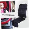 OUNONA Protector Mat for Boys and Girls Washable Auto Seat Cushion Storage Pockets and Comfortable Backseat Protector for and Cleanliness view 4