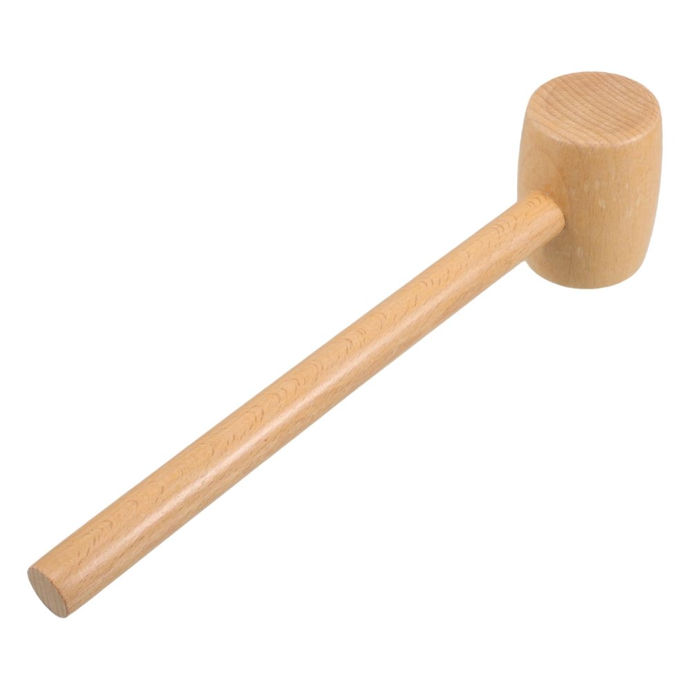KICHOUSE Wooden Mini Hammer Educational Mallet for Crafting and for Cracking Shellfish and Delicate Tasks Compact and Unique Design for Holiday Decor and Versatile Use