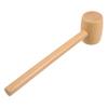 KICHOUSE Wooden Mini Hammer Educational Mallet for Crafting and for Cracking Shellfish and Delicate Tasks Compact and Unique Design for Holiday Decor and Versatile Use view 1