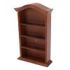1:12 Scale Miniatures Dollhouse Wooden Bookcase, 4 Floors Furniture Display Bookshelf Cabinet, Miniature Book Shelf Dollhouse Decoration Accessories for Home Bedroom view 1