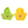 Veemoon 2pcs Plush Bear Doll Hoodies Adorable Replacement Clothes for Stuffed Animals Green and Yellow Outfits for DIY Decoration and Dress up view 1