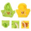 Veemoon 2pcs Plush Bear Doll Hoodies Adorable Replacement Clothes for Stuffed Animals Green and Yellow Outfits for DIY Decoration and Dress up view 3