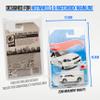 48 Pack Plastic Case Compatible with Hot Wheels Case Protector for Mainline Series 2 Part Protector view 4
