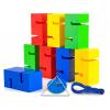 Outdoor Group Games for Team Building, Rugged ABS Stacking Blocks Set for Adults Teens Teamwork Activities in Gardens(8PCS) view 1