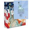 H.E. Harris & Co. USA Liberty Postage Stamp Album with Pictures/Illustrations (Part B 1996-2006) with USA Liberty 3 Ring Binder view 1