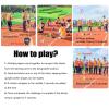 Team Building Games for Work, Indoor/Outdoor Team Stacking Game, No Tools Needed for Quick Setup(Red,5PCS) view 3