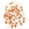 2.5" Baby Pacifier Party Favors, 36 Pieces, Gender Reveal Shower Decorations, Boy Girl Gender Neutral Table Scatter, DIY Party Games Decor (Tan) view 1