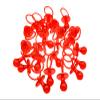 2.5" Baby Pacifier Party Favors, 36 Pieces, Gender Reveal Shower Decorations, Boy Girl Gender Neutral Table Scatter, DIY Party Games Decor (Red) view 1