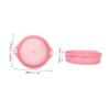 Homoyoyo Multi-use Soil Sifting Pan Durable Garden Sifter for Stones and Essential Tool for Planting and Beach Play Lightweight Design Pink view 2