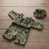 Dr. Simi Military Costume Plush Toy Accessory Outfit with Hat/Soft Textile Clothing for Dr. Simi/Handmade Costume/Collectible Toy Clothes view 2