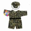 Dr. Simi Military Costume Plush Toy Accessory Outfit with Hat/Soft Textile Clothing for Dr. Simi/Handmade Costume/Collectible Toy Clothes view 3