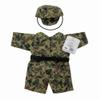 Dr. Simi Military Costume Plush Toy Accessory Outfit with Hat/Soft Textile Clothing for Dr. Simi/Handmade Costume/Collectible Toy Clothes view 4
