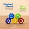 Lena Gift Store Gonggi Korean Game, 5 Stones Gonggi Set, Gonggi Stones, Gonggi Set, Gong Gi Korean Games, Gonggi Game, Korean Dice Game view 2