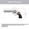 Colt Python Foam Replica Revolver 11.5 PU Foam Cosplay Prop Iconic Snake Gun from Movies, Games & Anime Halloween Collections (Silver) view 2