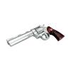 Colt Python Foam Replica Revolver 11.5 PU Foam Cosplay Prop Iconic Snake Gun from Movies, Games & Anime Halloween Collections (Silver) view 4