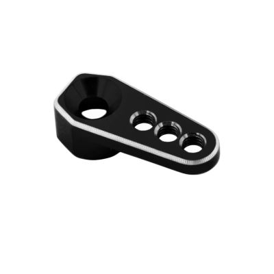 for TRX4M for Bronco for Defender for 2065T 1/18 RC Crawler Car 25T Servo Horn Steering Arm RC Car Upgrade Parts Replacement Parts RC Car Parts(Black)