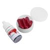 Fake Blood Capsules ,Halloween Fake Blood Makeup,Washable Face Blood Makeup Paint, Halloween Makeup Blood Costume Cosplay Prop Party Trick Supplies view 3