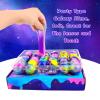 28-Pack Valentine's Day Slime Party Favors, Bulk Galaxy Slime Balls Non-Sticky, Mess-Free for Kids, Stress Relief Mini Toys for Girls and Boys - Classroom Reward, Party Supplies, Goodie Bag Stuffers view 2