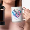 Custom Cute Mother And Baby Dog Mug, Personalized Choose Name Ceramic Cup 11oz 15oz, Happy Mother's Day Coffee Mug, Customized Dog Keepsake Cup, Novelty White Mug For Mom view 4