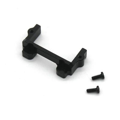 for FMS FCX24 Metal Servo Mount 1/24 RC Crawler Car Upgrades Parts Accessories(Black)