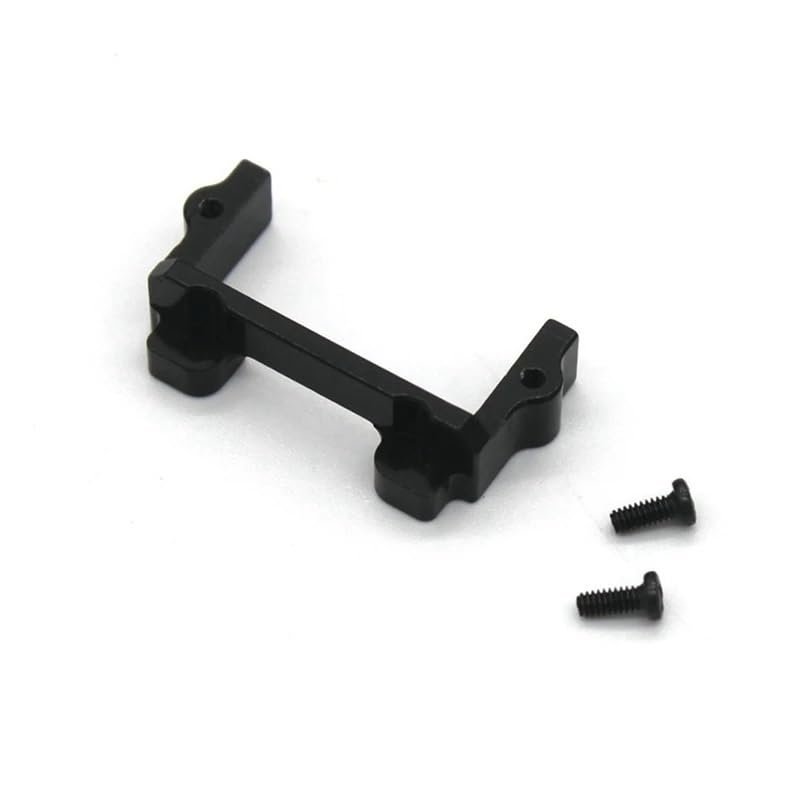 for FMS FCX24 Metal Servo Mount 1/24 RC Crawler Car Upgrades Parts Accessories(Black)